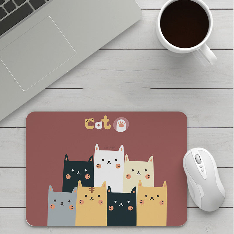 Cartoon Small Mouse Pad Thickening