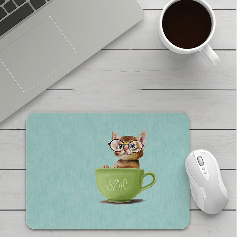 Cartoon Small Mouse Pad Thickening